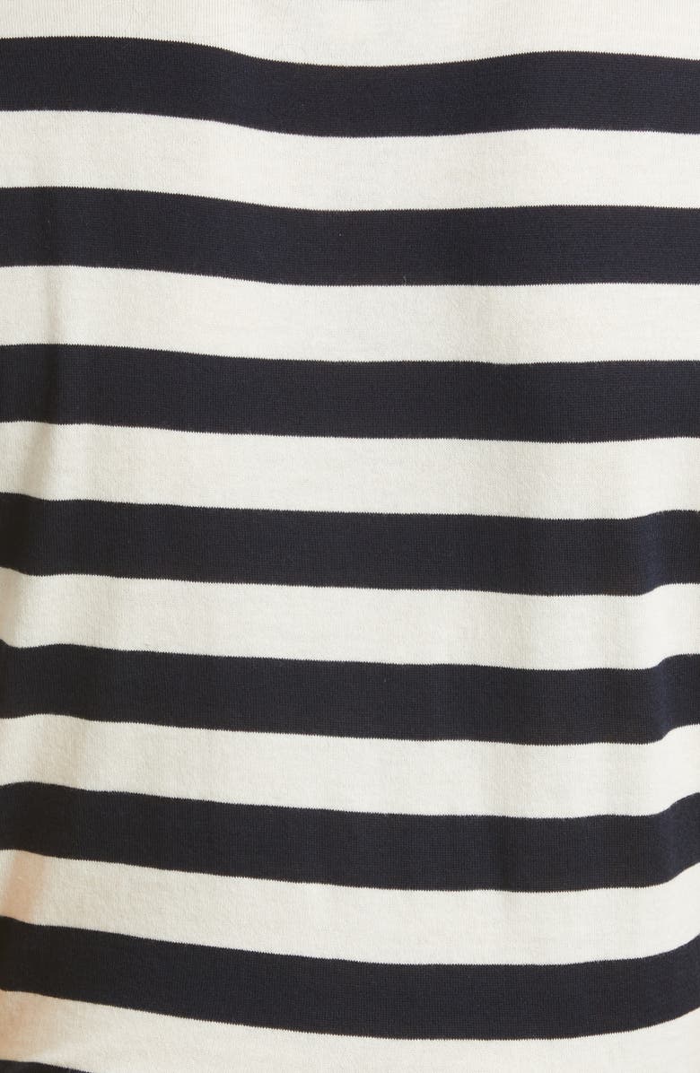 Nili Lotan Lana Stripe Cotton Top, Alternate, color,