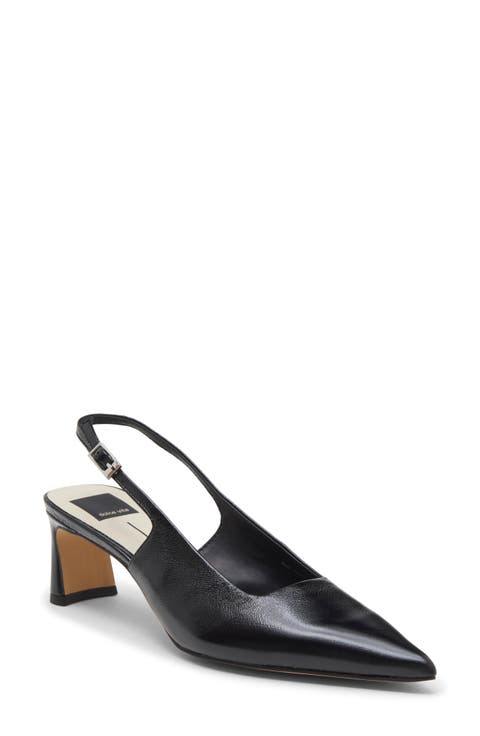 Koko Leather Slingback Pump