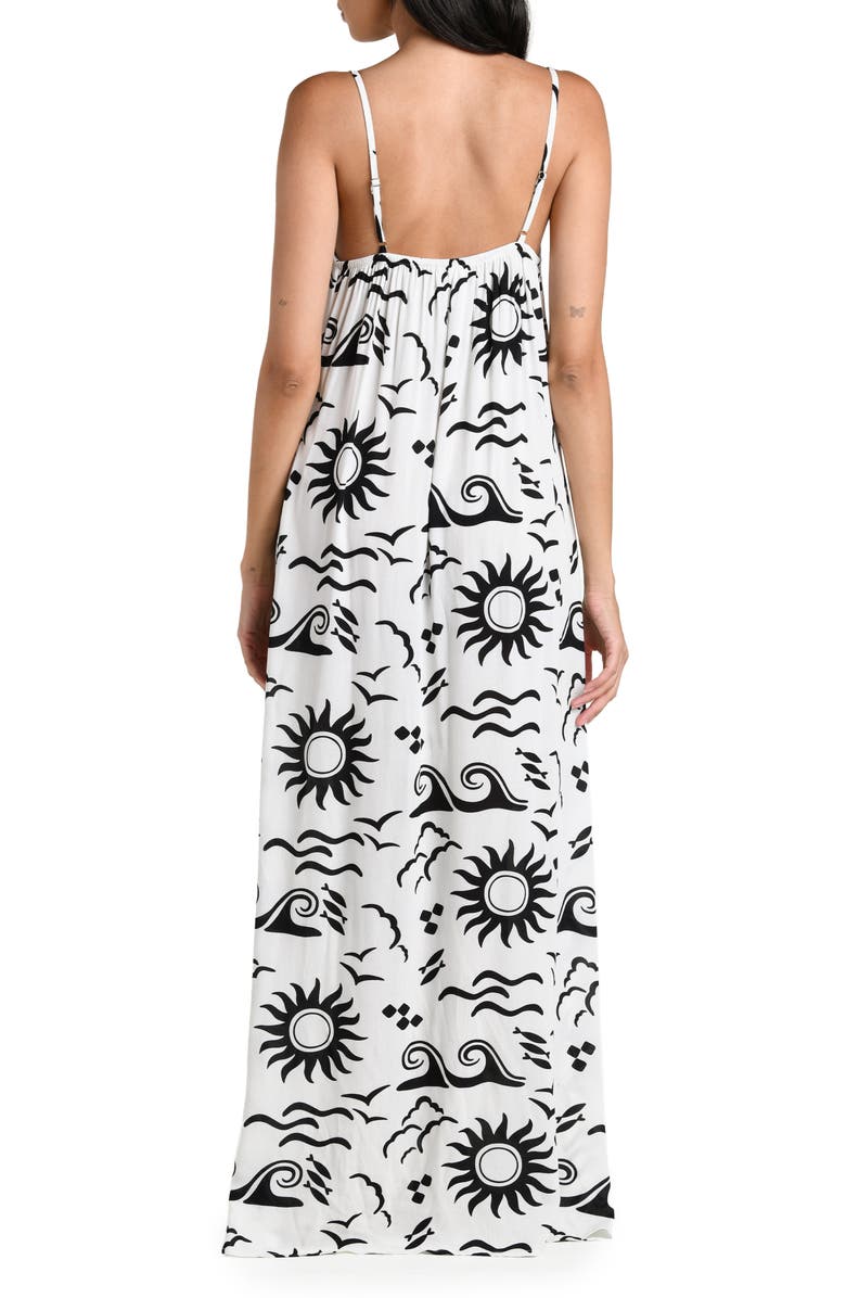 La Blanca Waves of Rio Maxi Dress, Alternate, color, 