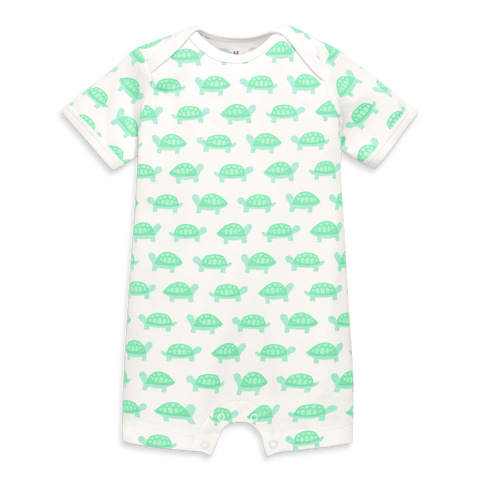 Organic Animal Friends Babysuit Shortie
