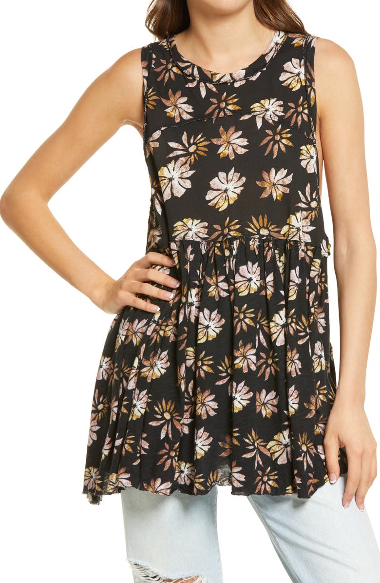 Free People Madison Print Tank Dress, Main, color,