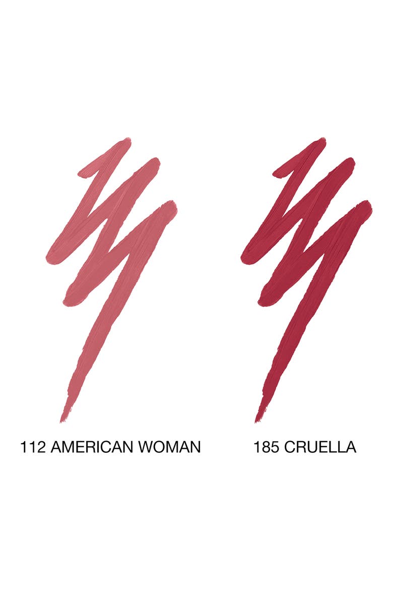 Powermatte High-Intensity Lip Pencil Duo (Nordstrom Exclusive) $60 Value, Alternate, color, AMERICAN WOMAN/ CRUELLA