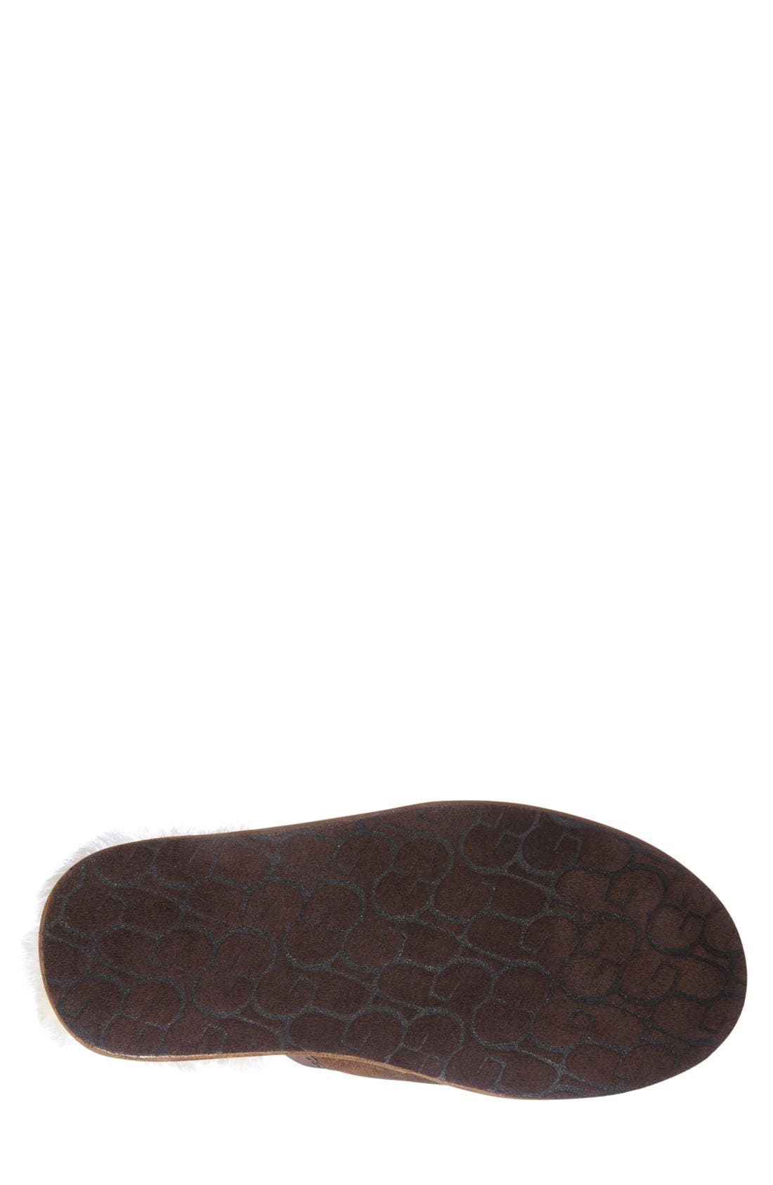 UGG<sup>®</sup> Scuff - Deco Genuine Shearling Slipper, Alternate, color, 