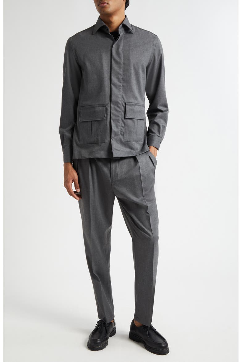 Safari Jacket, Alternate, color, GREY