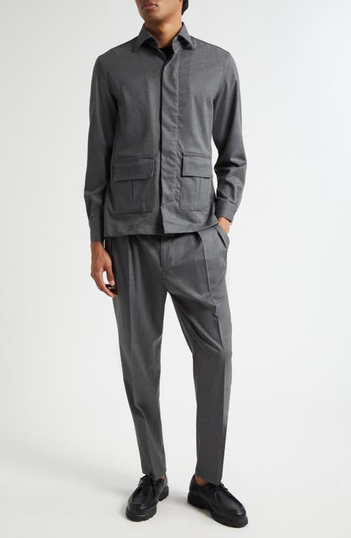 Boglioli Safari Jacket In Gray