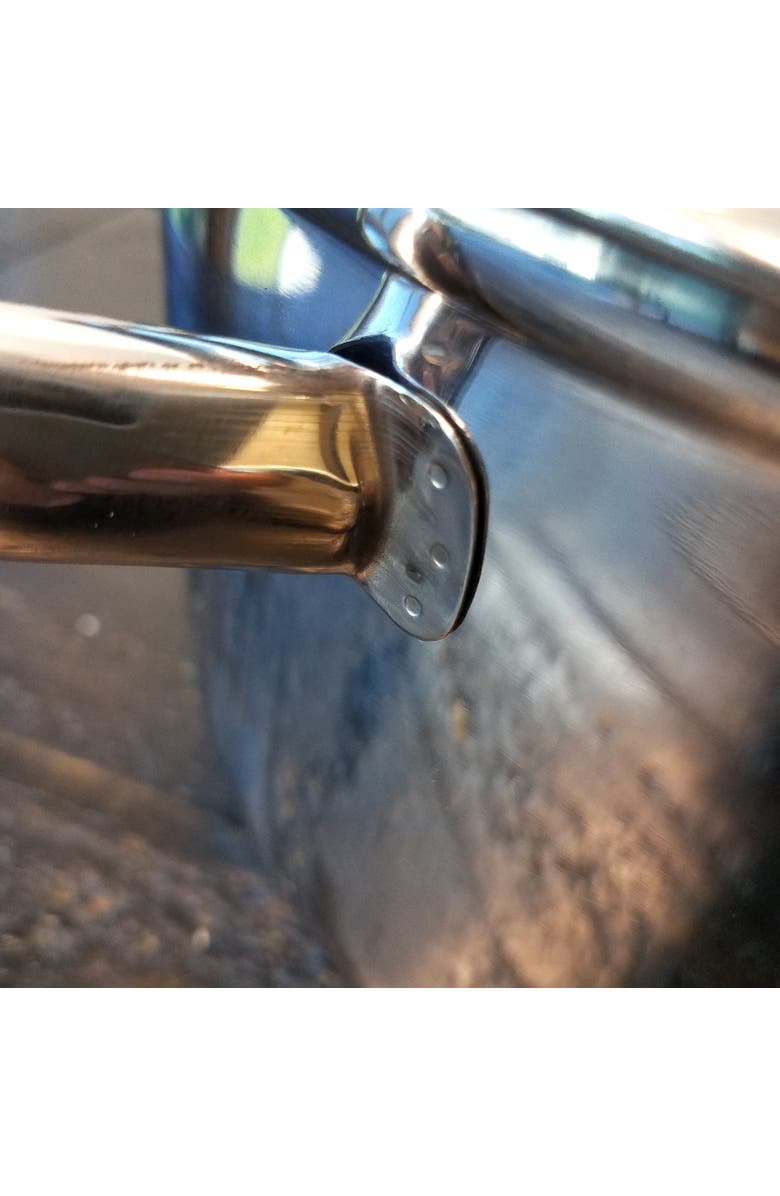 Gibson Home Landon 7-Piece Stainless Steel Cookware Set, Alternate, color, Silver