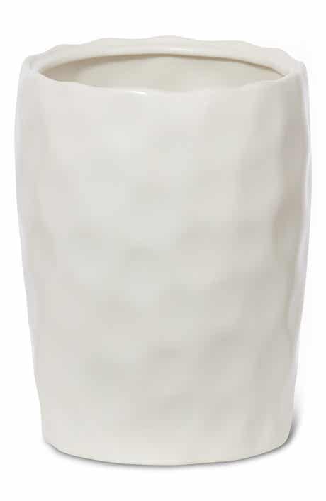 ROSELLI TRADING COMPANY Porcelain Wastebasket