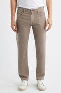 AG Everett Slim Straight Leg Cotton & Linen Blend Jeans
