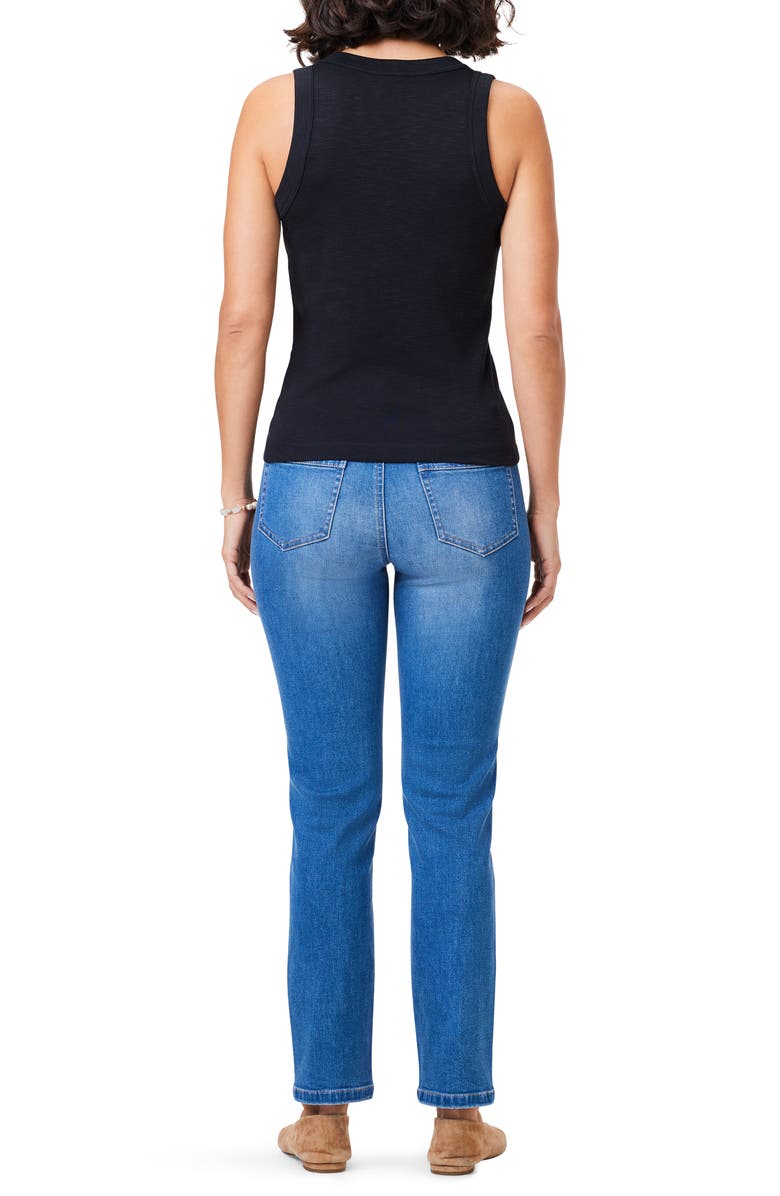 NZT by NIC+ZOE V-Neck Cotton Blend Tank, Alternate, color,