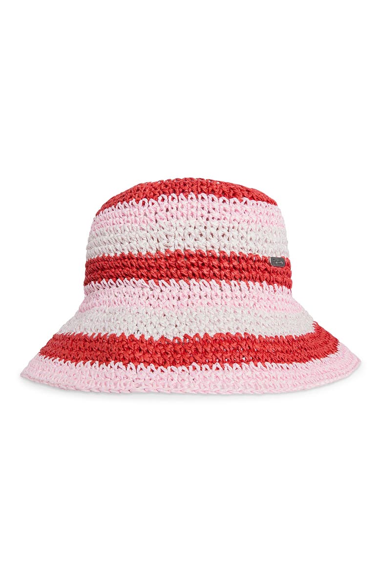 Esther Crochet Hat, Main, color, POPPY RED MIX