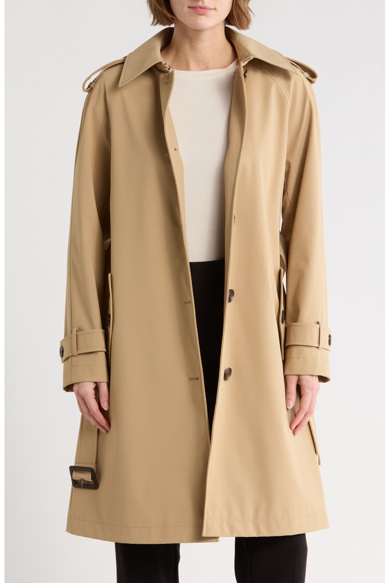 Belted Trench Coat, Alternate, color, CAMEL