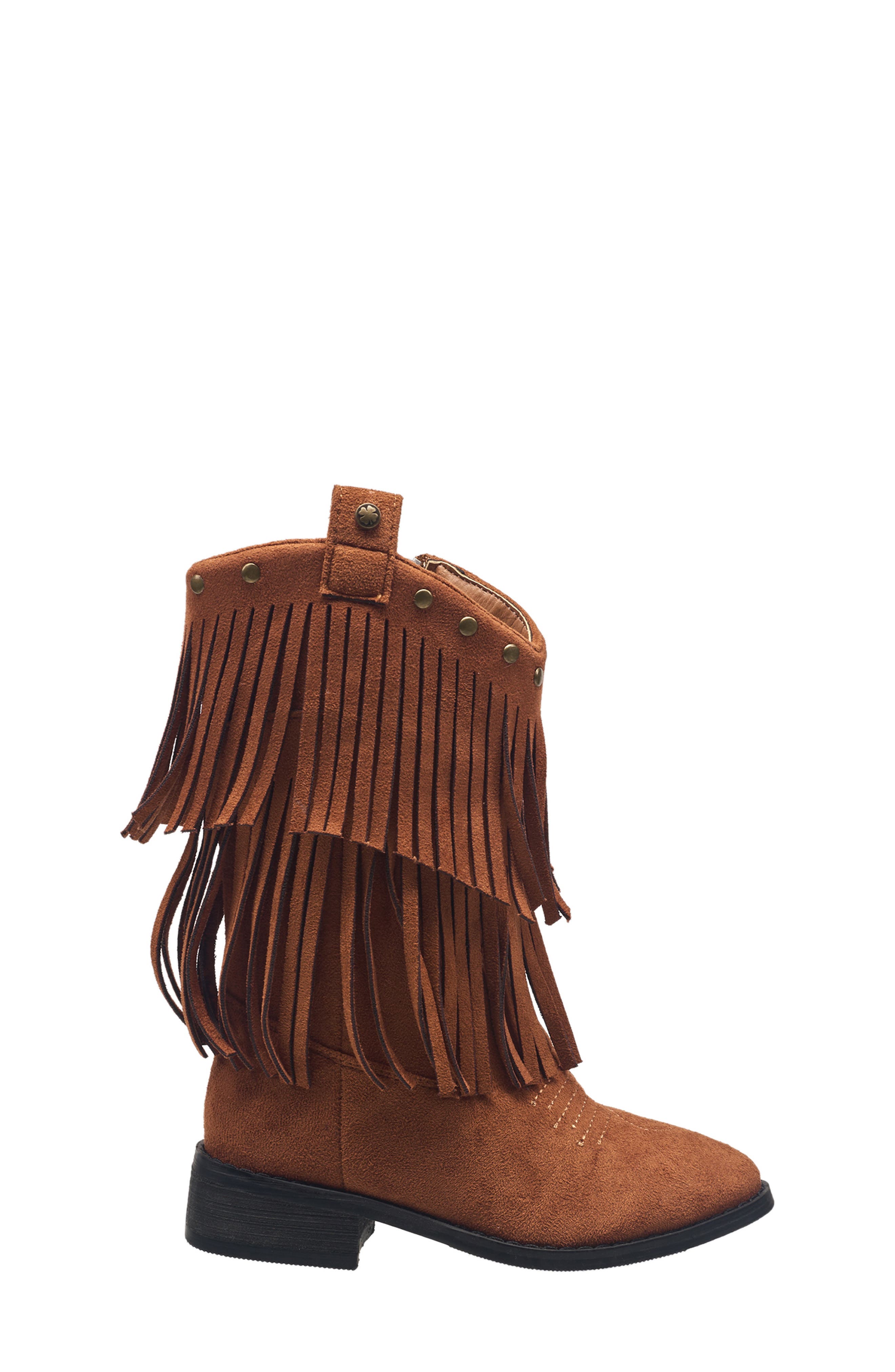 Lucky Brand Kids' Tassel Boot, Alternate, color, Cognac