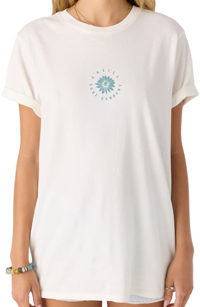 O'Neill Pacific Bloom Cotton Graphic T-Shirt, Main, color, 