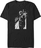Star Wars: The Mandalorian and Grogu Mens Star Wars The Mandalorian and Grogu Cutest Duo Sketch T Shirt