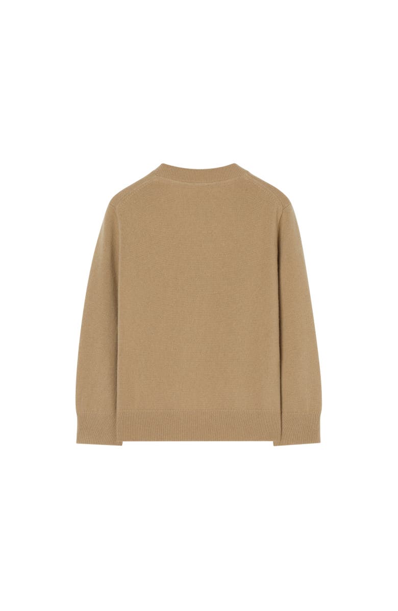 Burberry Cashmere Sweater, Alternate, color, Flax Beige