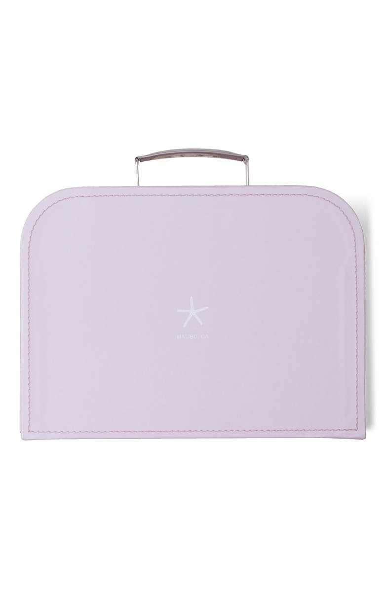 Barefoot Dreams<sup>®</sup> x Disney<sup>®</sup> Bambi CozyChic Ultra Lite<sup>™</sup> Bodysuit, Blanket Buddy & Keepsake Luggage Box Set, Alternate, color, Faded Rose Multi