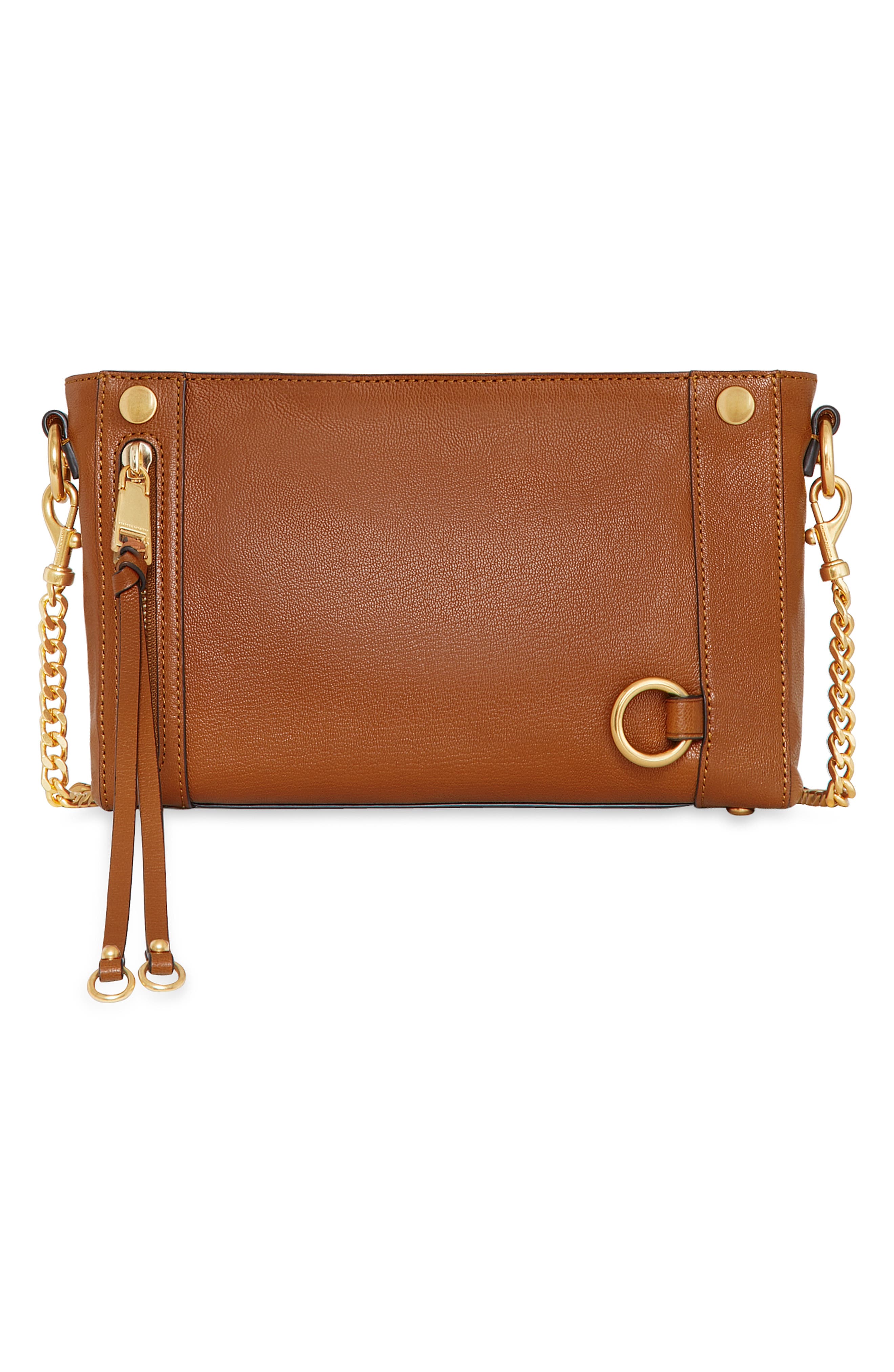 Rebecca Minkoff Mini MAB Leather Crossbody Bag, Alternate, color, 