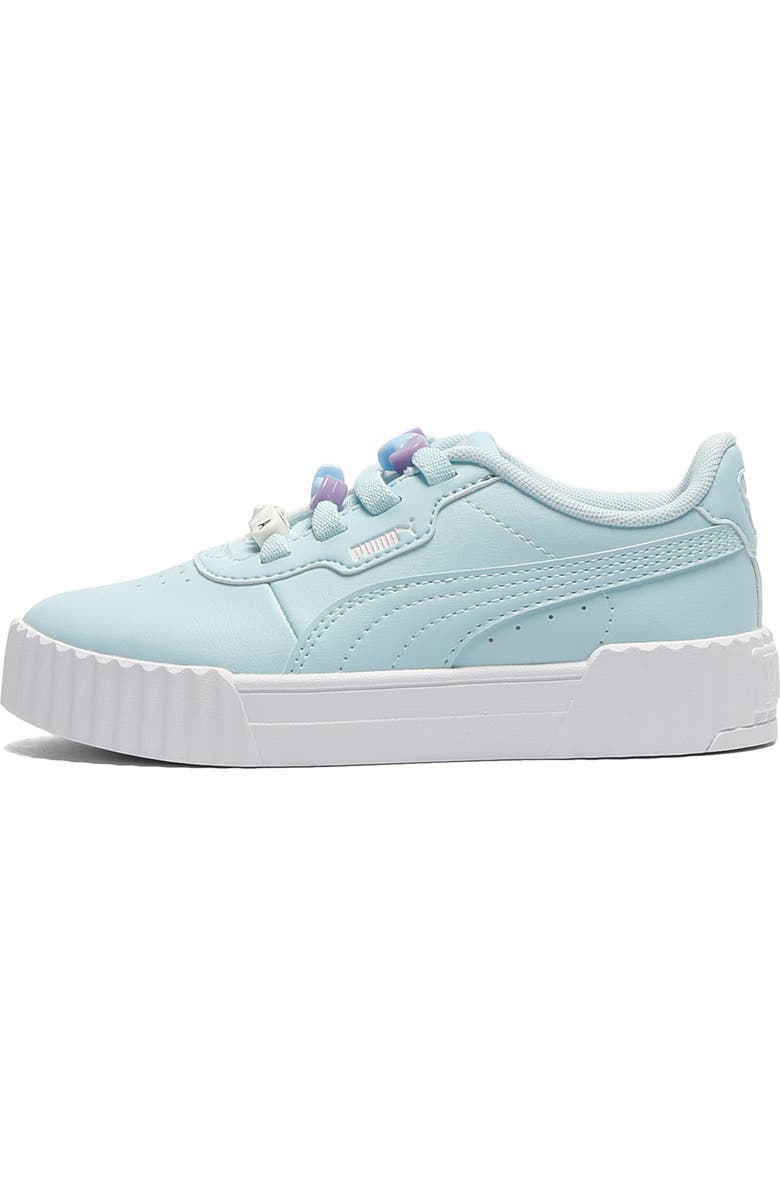 PUMA Kids' Carina 3.0 Sneaker, Alternate, color, Light Aqua/ Pink/ Lavender
