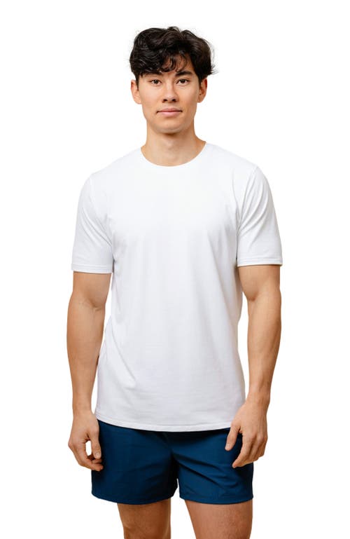 While On Earth™ Range Tee In White