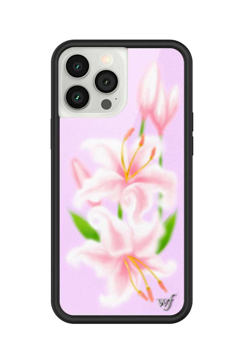 Sweet Lily iPhone Case, Alternate, color, Purple