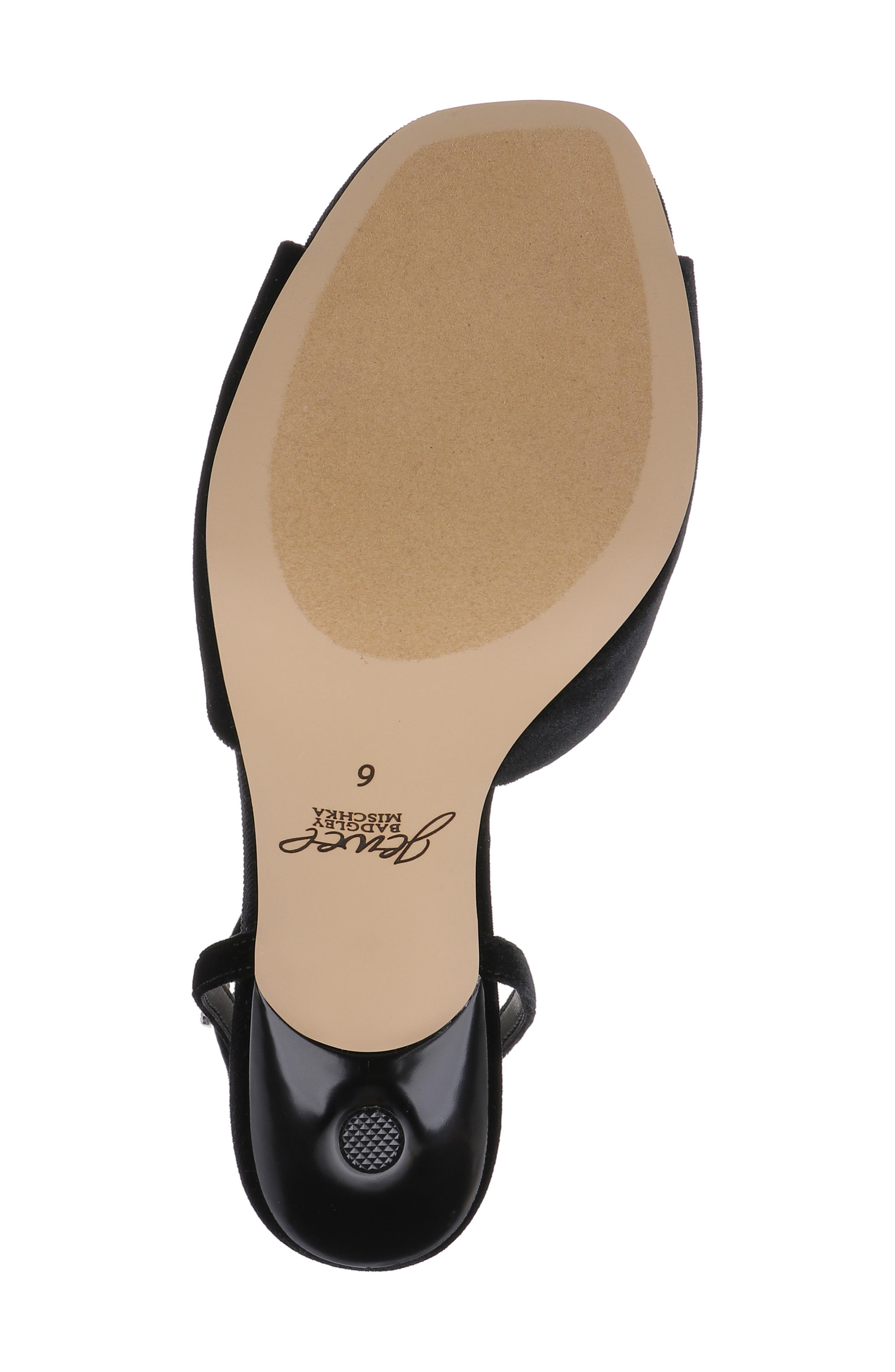 Babe Ankle Strap Sandal, Alternate, color, BLACK VELVET