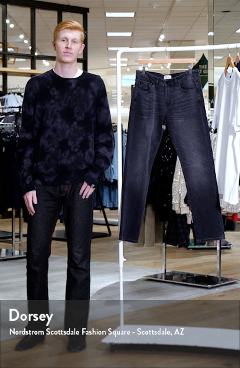 Russell Slim Straight Leg Jeans, sales video thumbnail