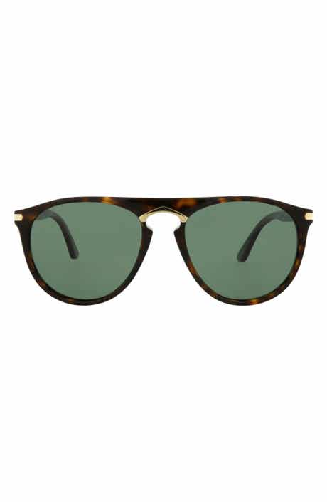 Cartier 56mm Round Sunglasses