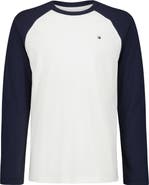 Tommy Hilfiger Kids' Raglan Long Sleeve T-Shirt