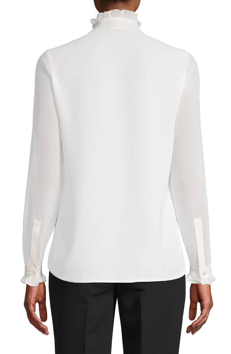 Anne Klein Ruffle Blouse, Alternate, color, 