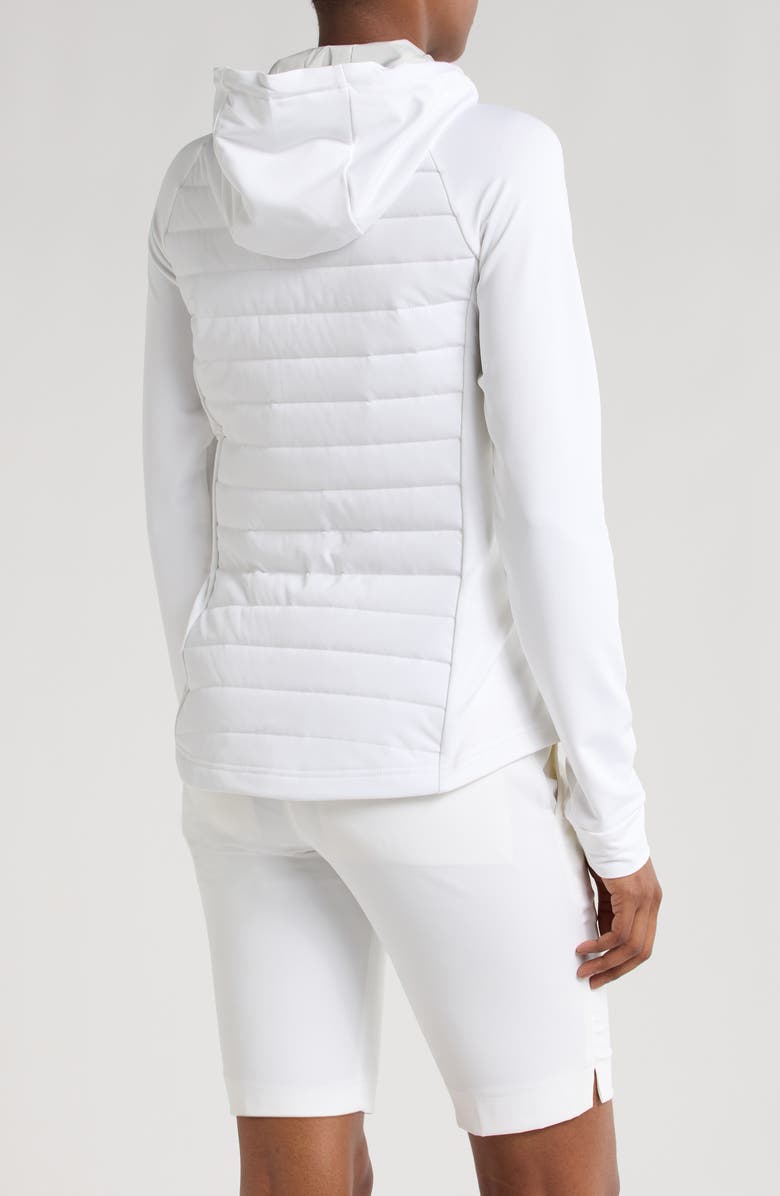 Swannies McCartan Mixed Media Jacket, Alternate, color, White