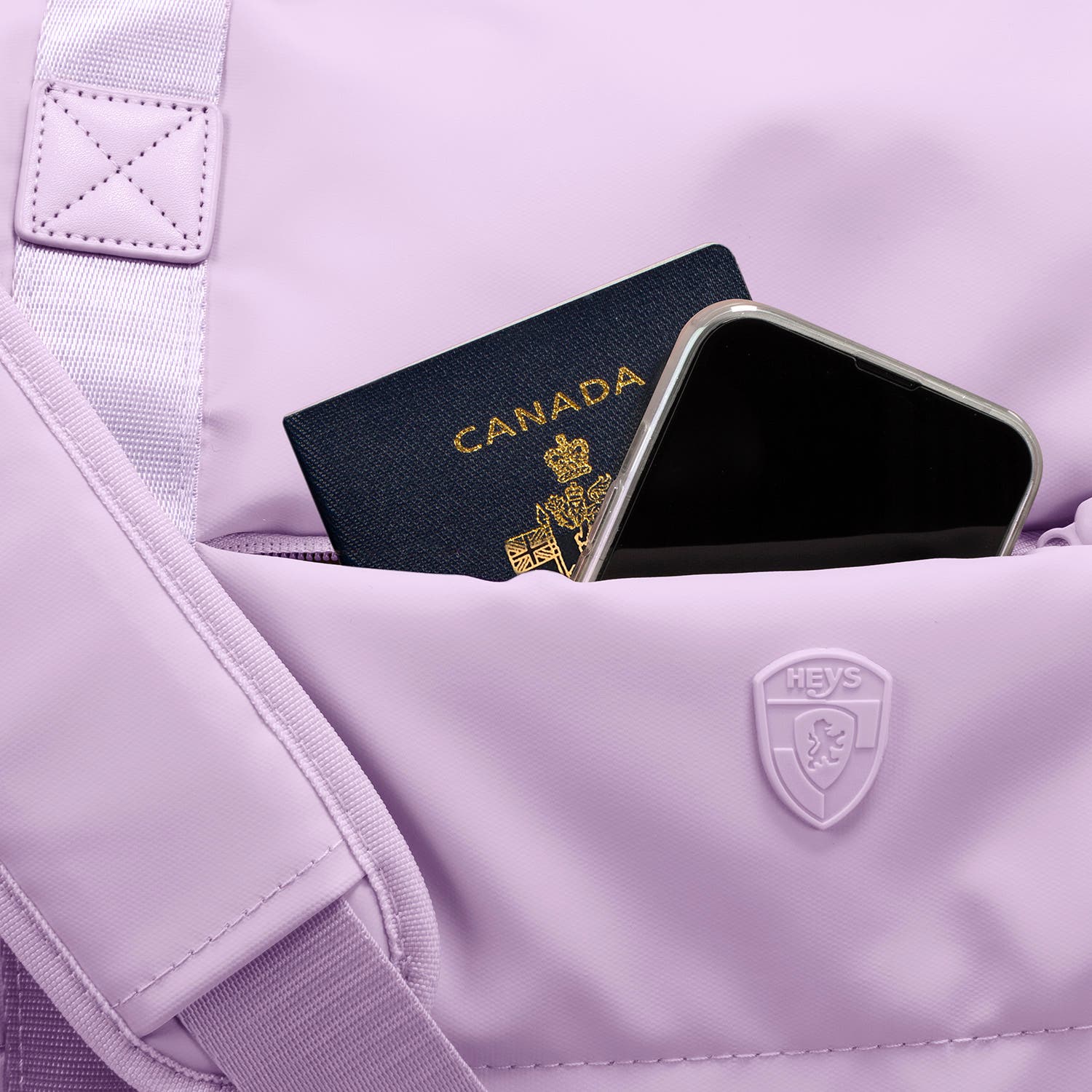 The Puffer Duffel, Alternate, color, Lavender