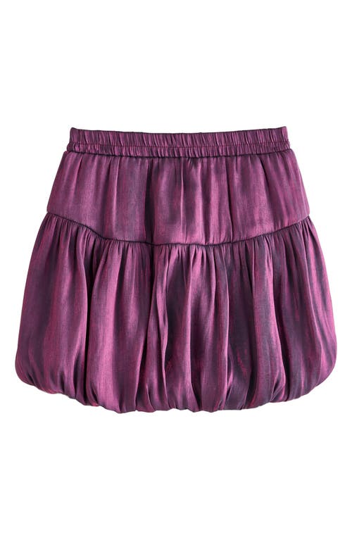 Next Kids' Metallic Bubble Skirt In Purple