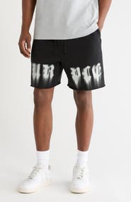 PURPLE BRAND Cotton Fleece Sweat Shorts