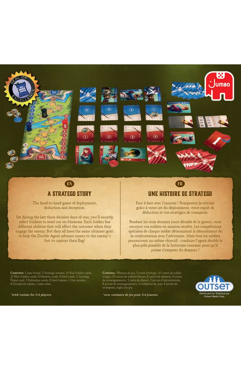 Jumbo Spies & Lies A Strategy Story Board Game, Alternate, color, Multicolored