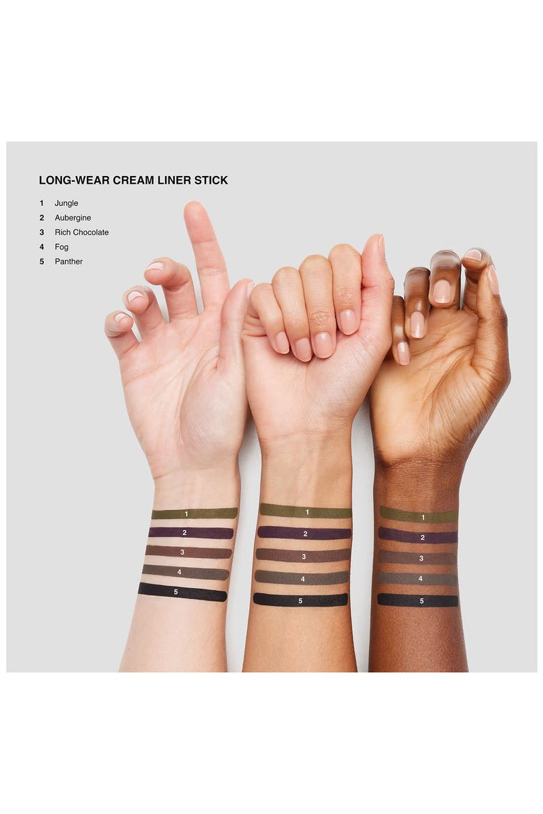 Long-Wear Cream Waterproof Eyeliner Stick, Alternate, color, RICH CHOCOLATE