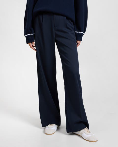 Lyocell Pleated Trouser