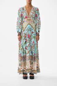 Camilla Button Dress With Shaped Waistband