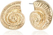 Ettika Conch Stud Earrings