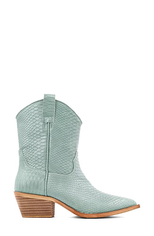 Shushop Zouzou Western Boot In Green
