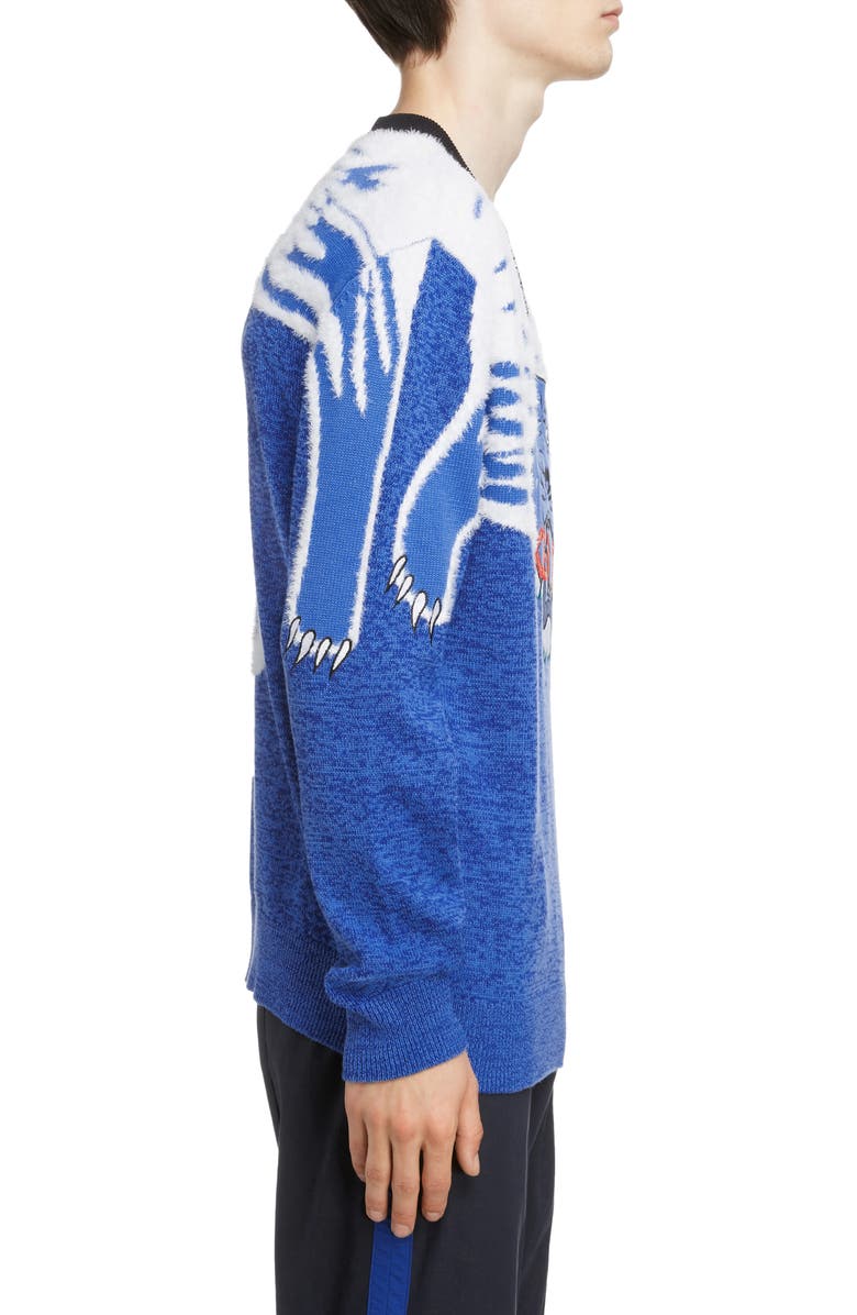 KENZO Tiger Appliqué Sweater, Alternate, color,