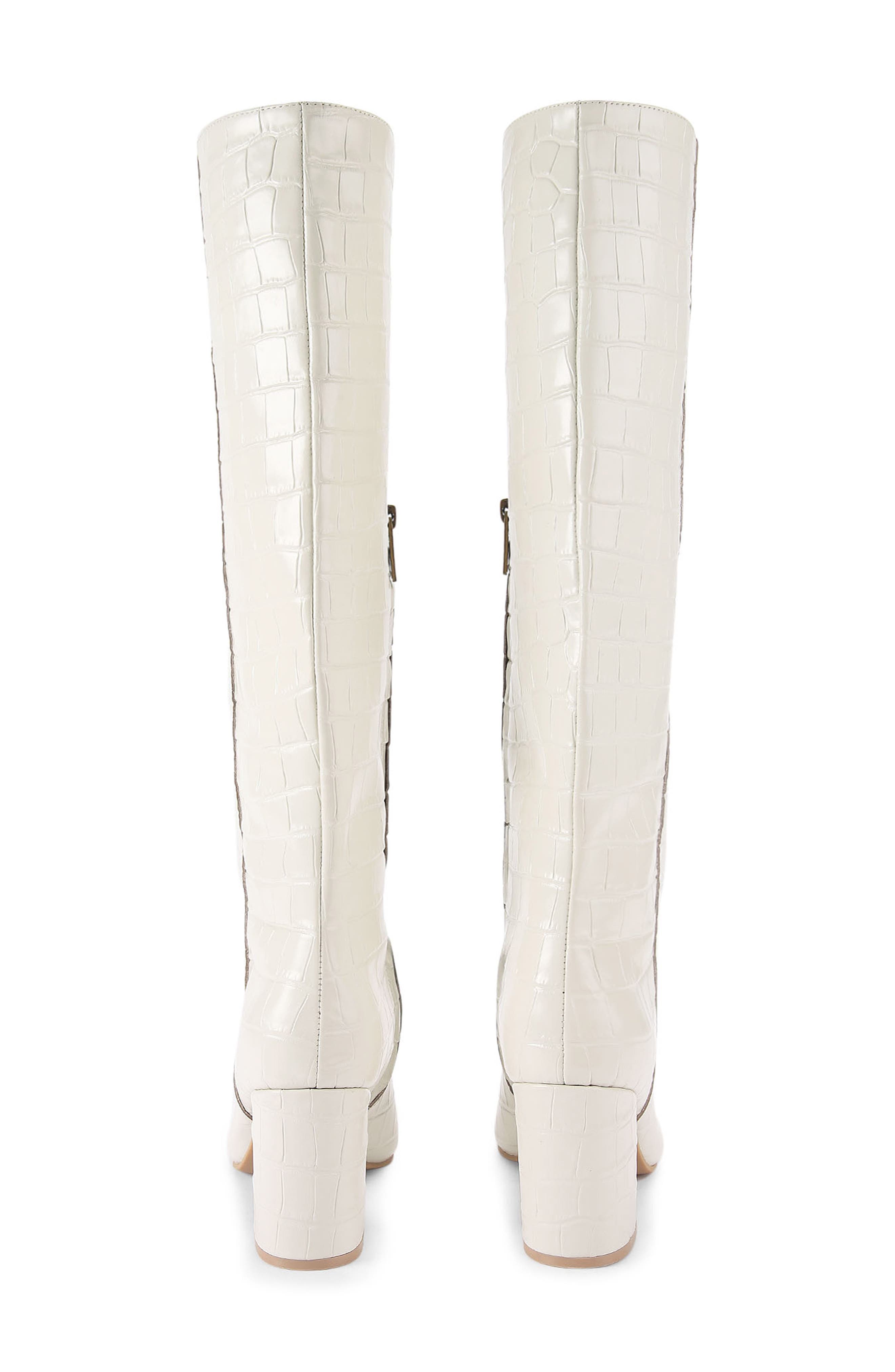 Kurt Geiger London Regent Knee High Boot, Alternate, color, Natural
