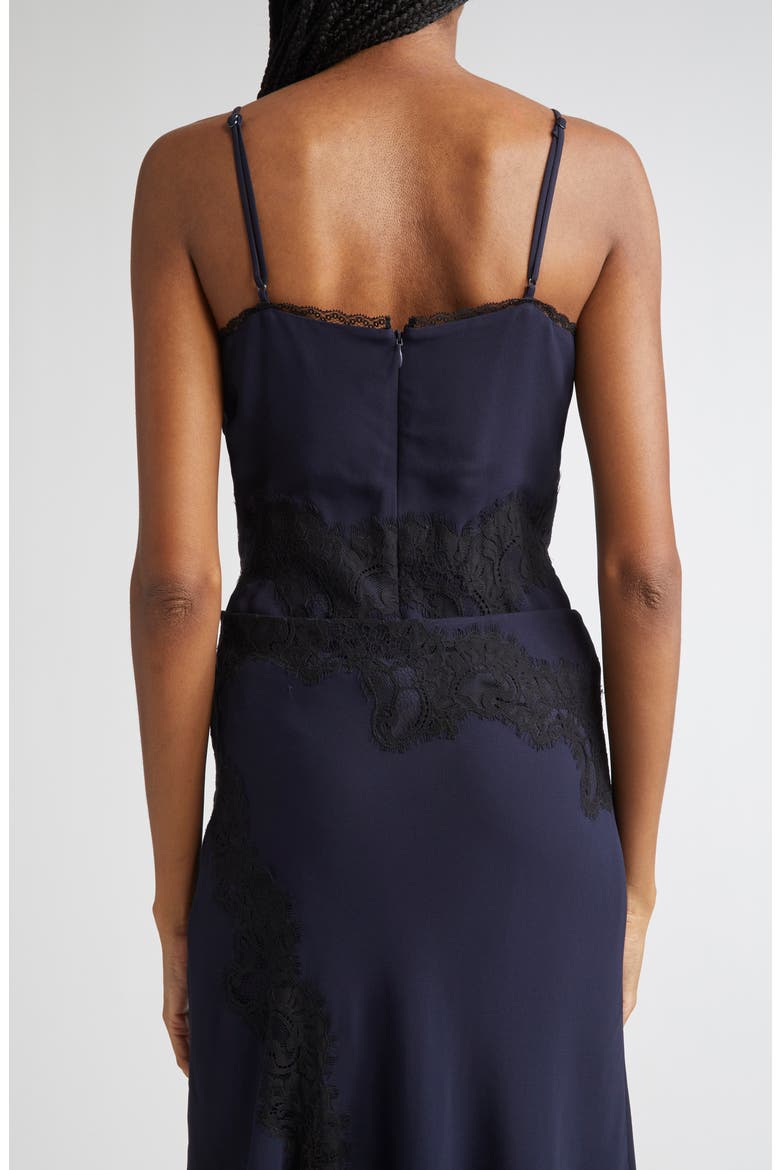 Lindsey Lace Detail Camisole, Alternate, color, NAVY