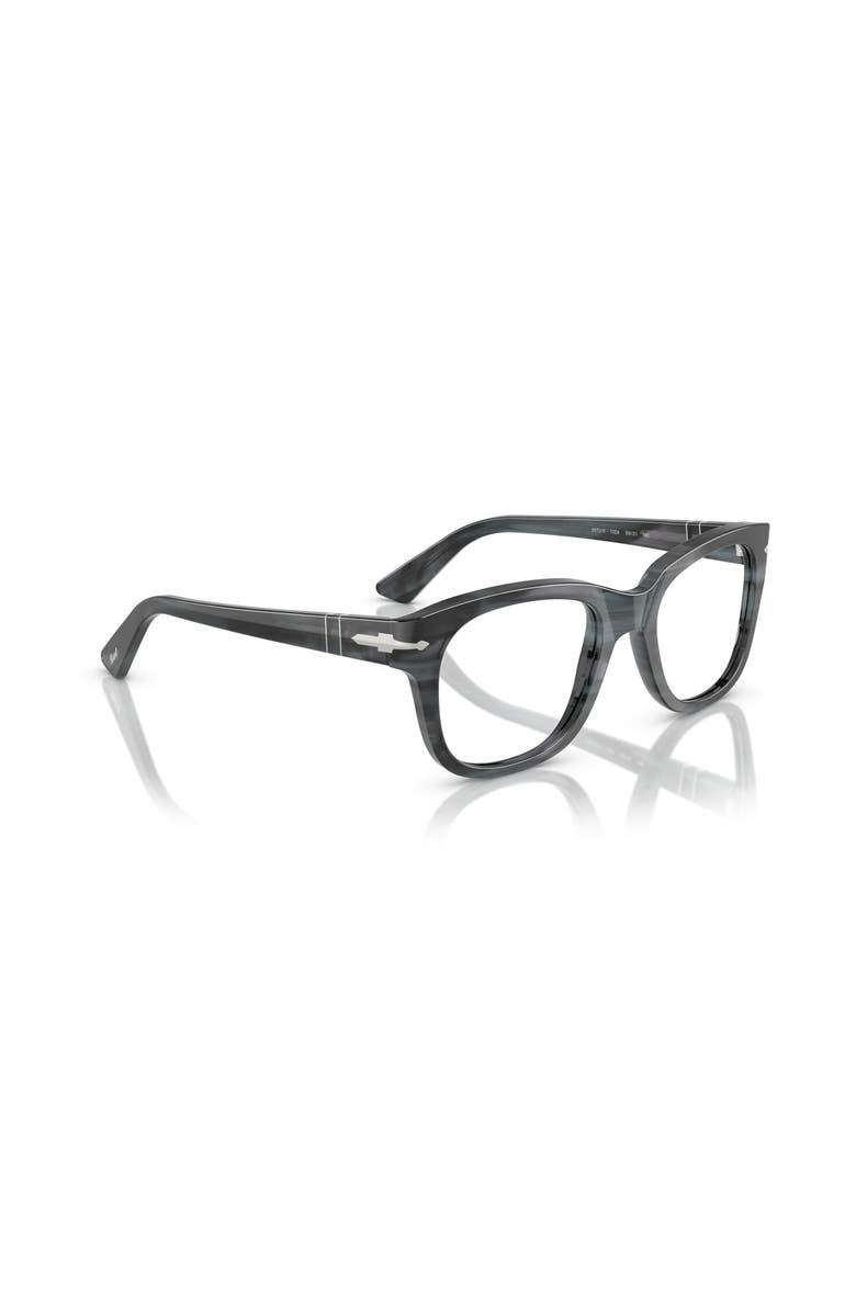 Persol 51mm Square optical glasses, Alternate, color, Grey