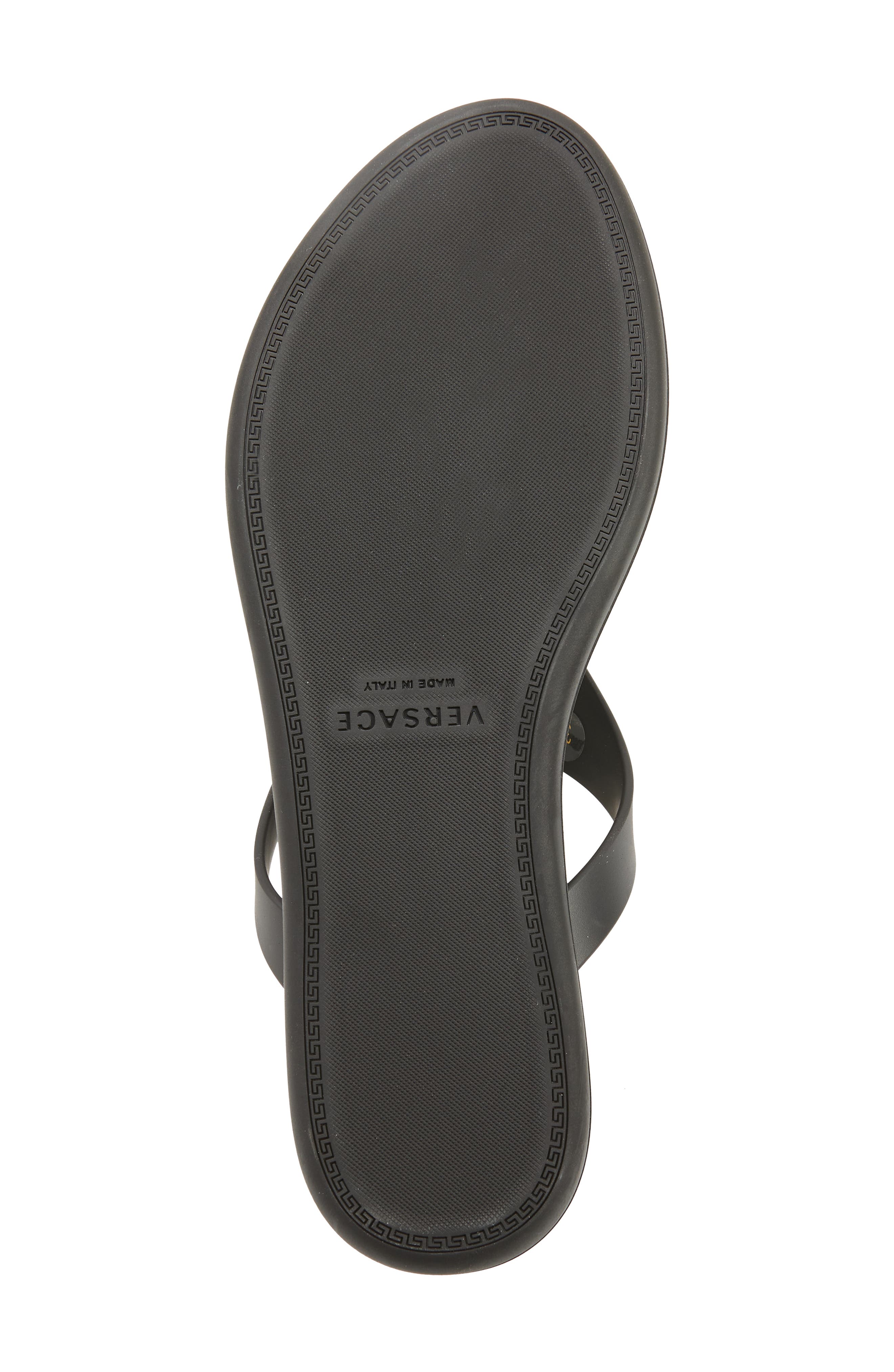 Versace Medusa Flip Flop, Alternate, color, 