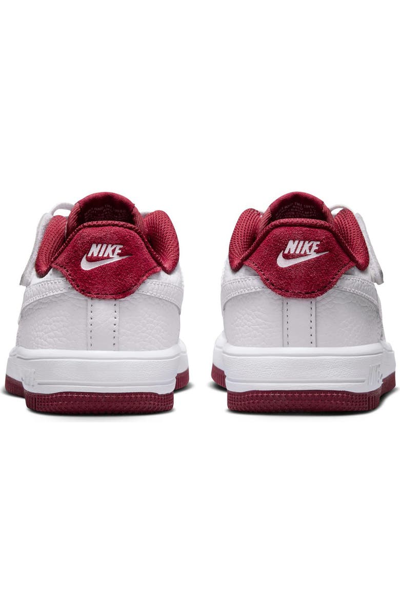 Nike Air Force 1 Low EasyOn Sneaker, Alternate, color, White/ White/ Team Red