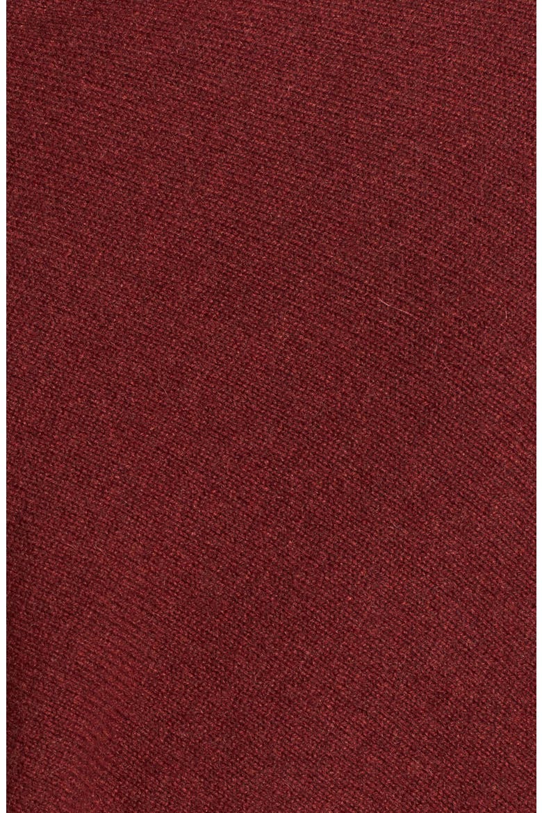 Two-Way Cashmere Topper, Alternate, color, BRICK