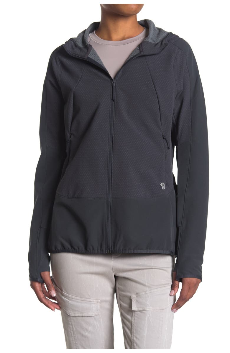 Mountain Hardwear Keele Hybrid Zip Hoodie, Main, color,