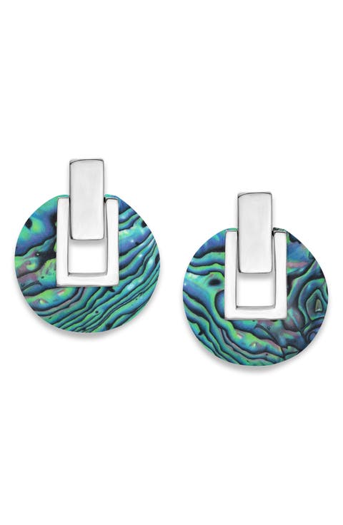 Round Hinge Earrings