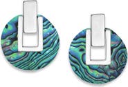 SAMUEL B. Round Hinge Earrings