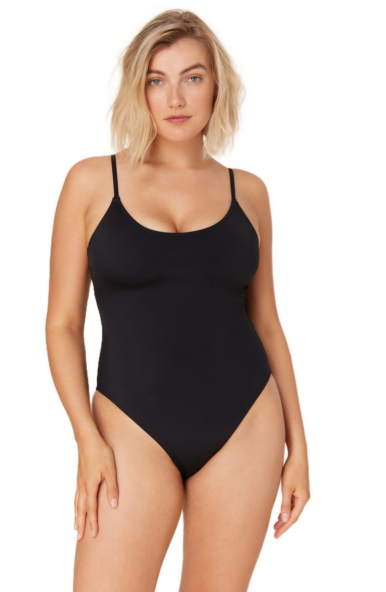 Andie The Amalfi One-Piece Swimsuit, Alternate, color, Black